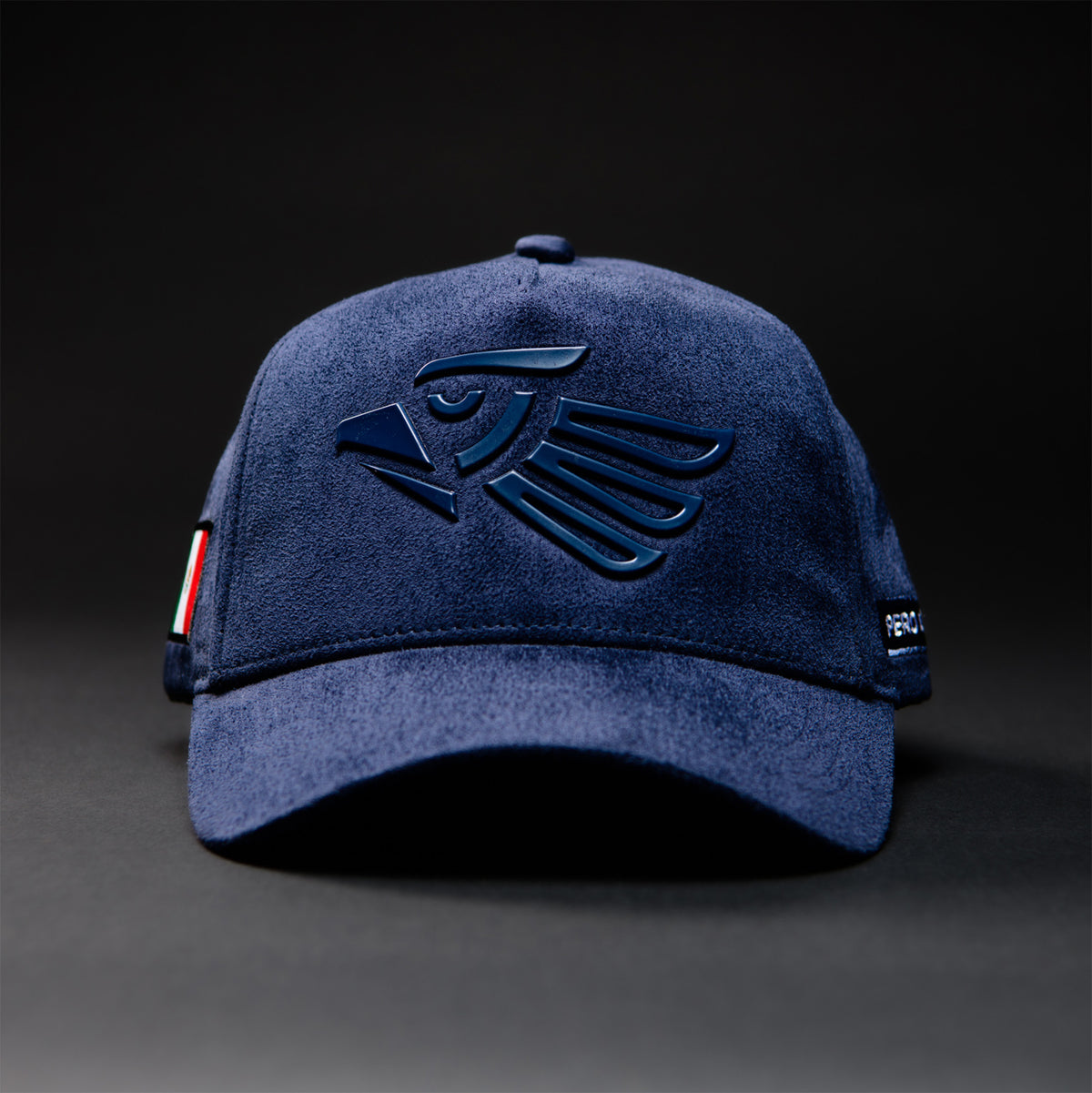 HECHO EN MEXICO BLUE SUEDE HAT