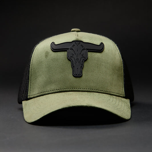 BLACK BULL MILITARY GREEN HAT