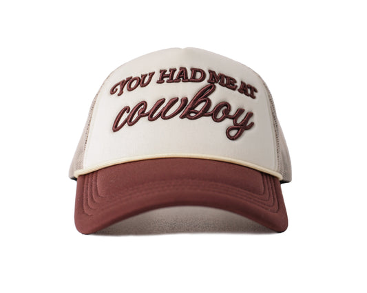 COWBOY TRUCKER HAT