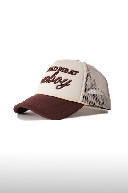 COWBOY TRUCKER HAT