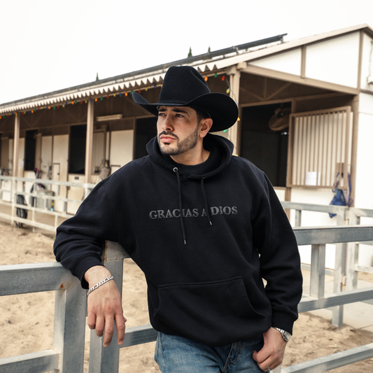 GRACIAS A DIOS Black Hoodie