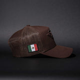 HECHO EN MEXICO BROWN HAT