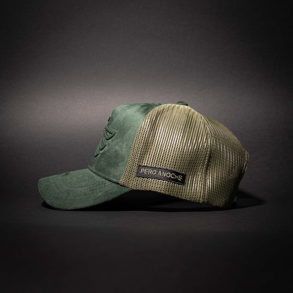 HECHO EN MEXICO DARK GREEN HAT