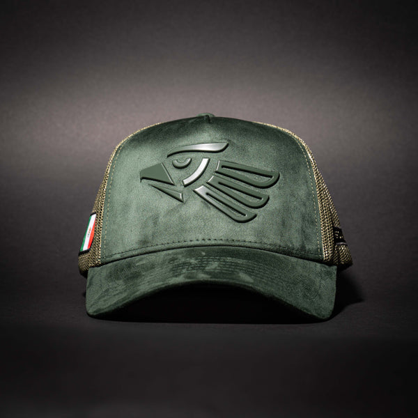 HECHO EN MEXICO DARK GREEN HAT