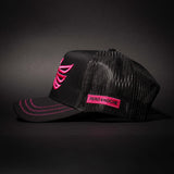 HECHO EN MEXICO BLACK & HOT PINK HAT