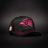 HECHO EN MEXICO BLACK & HOT PINK HAT